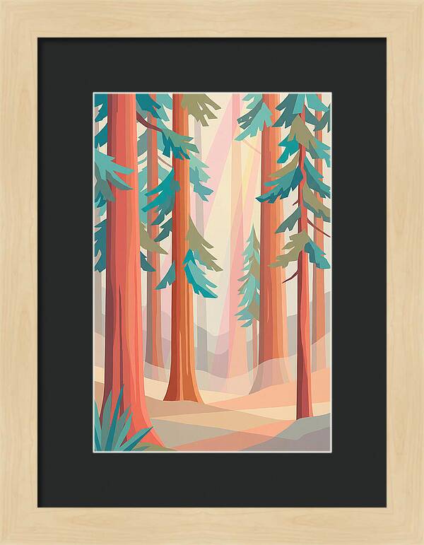 Majestic Redwood Tranquility