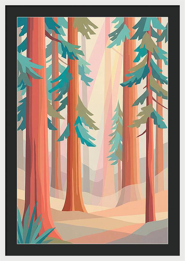 Majestic Redwood Tranquility