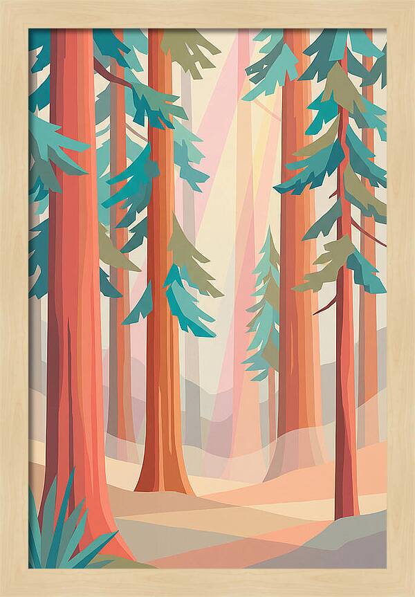Majestic Redwood Tranquility