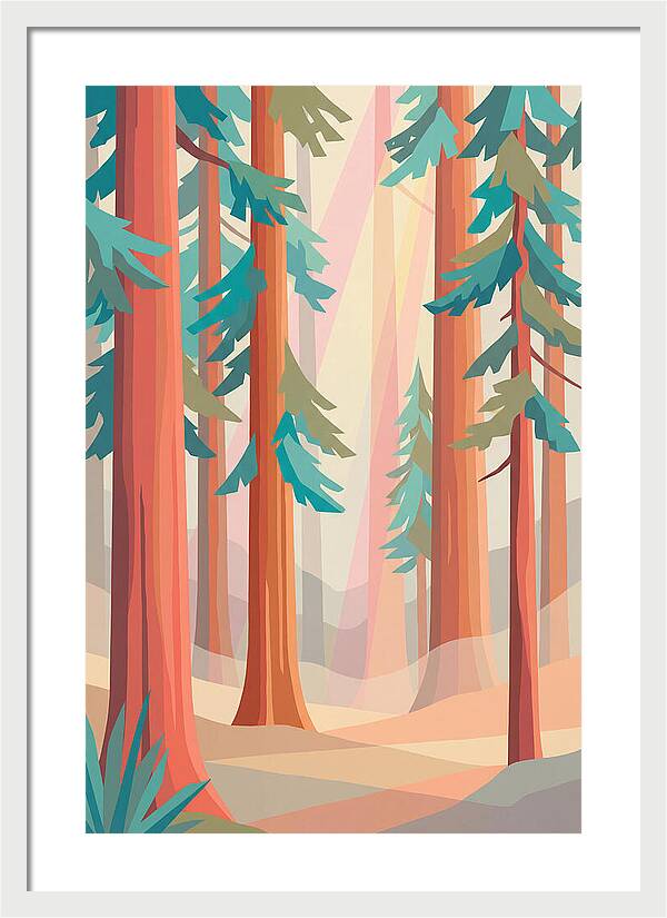 Majestic Redwood Tranquility