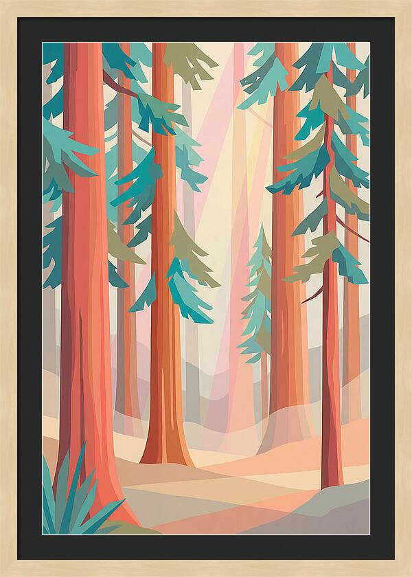 Majestic Redwood Tranquility