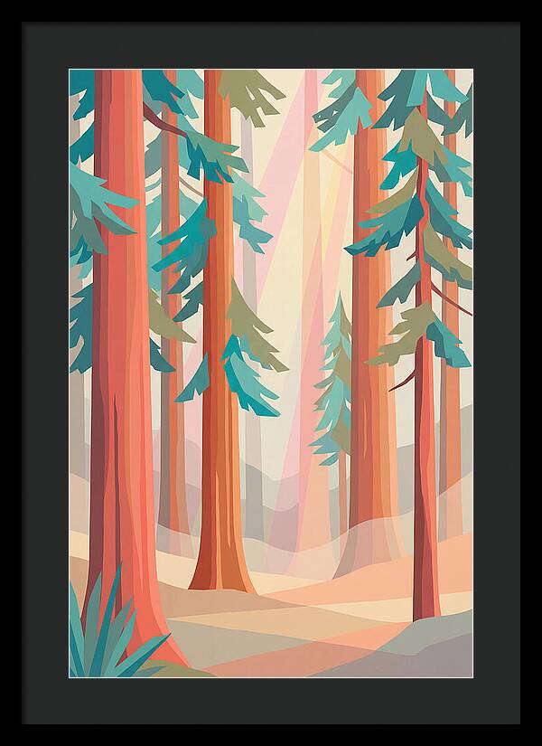 Majestic Redwood Tranquility