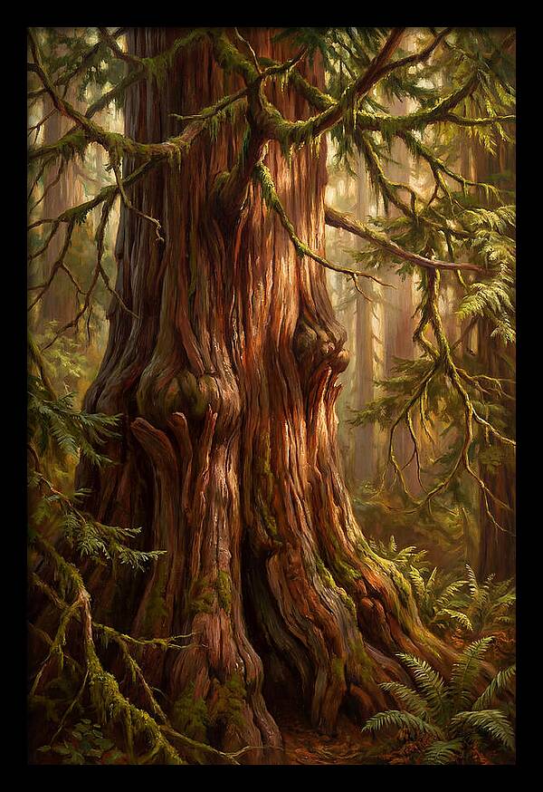 Majestic Redwood Tree