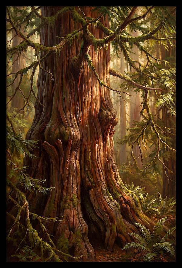 Majestic Redwood Tree