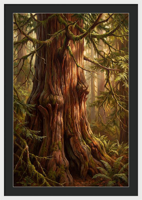 Majestic Redwood Tree