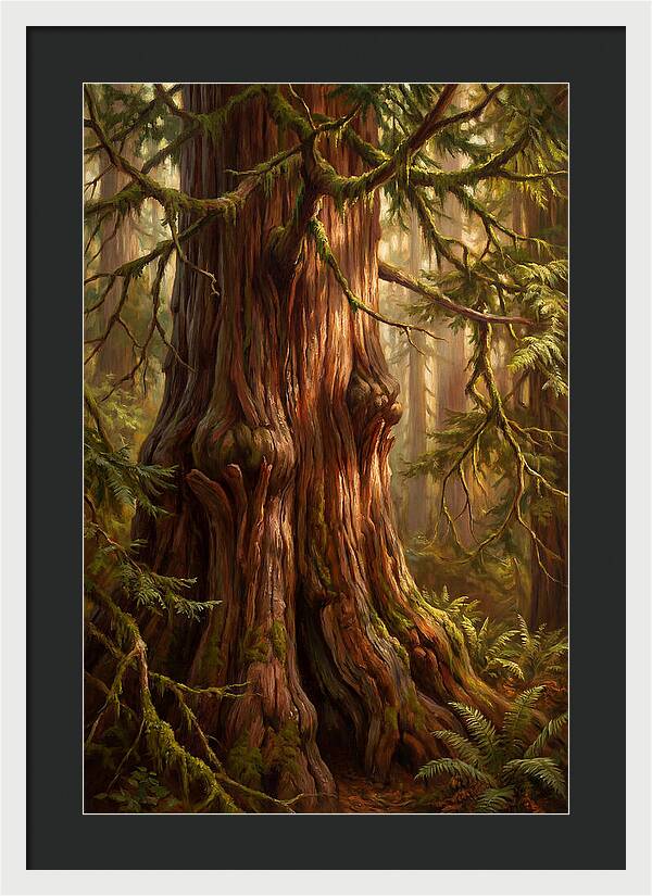 Majestic Redwood Tree