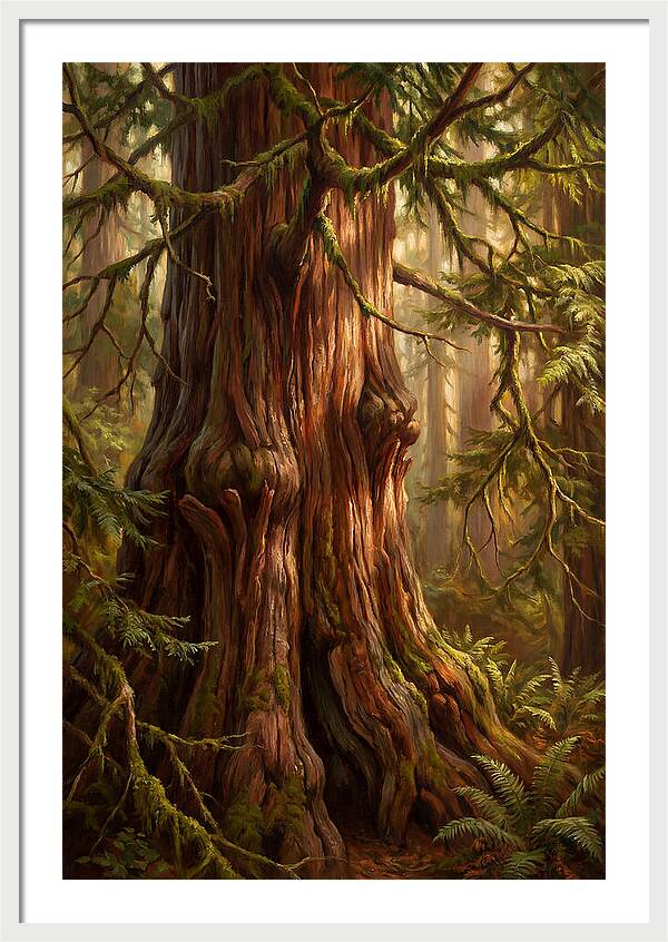 Majestic Redwood Tree