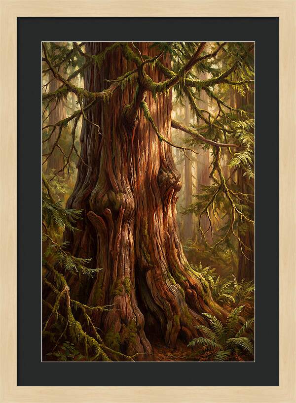 Majestic Redwood Tree