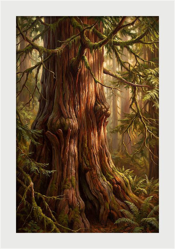 Majestic Redwood Tree