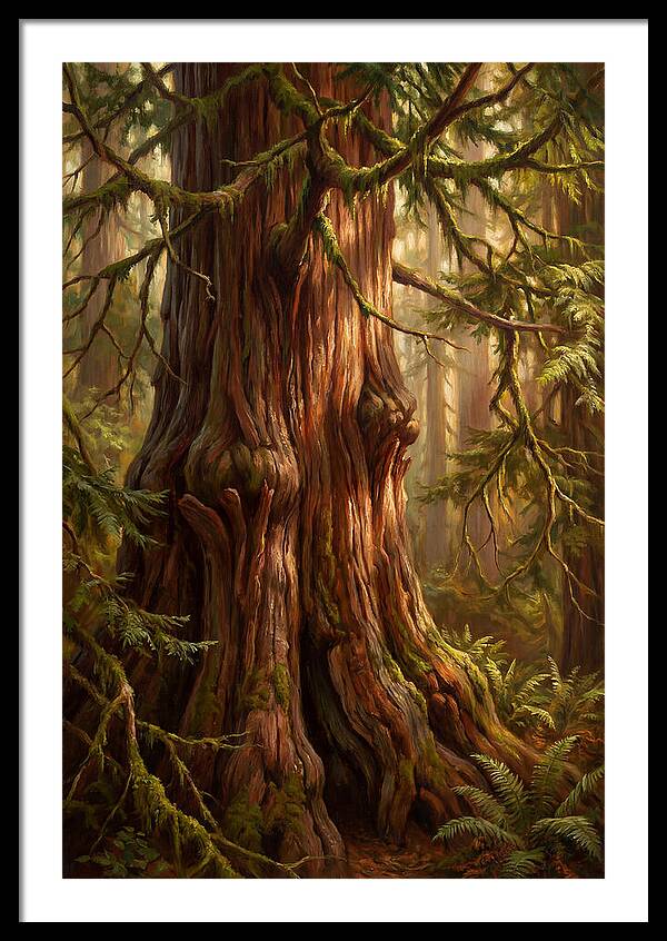 Majestic Redwood Tree