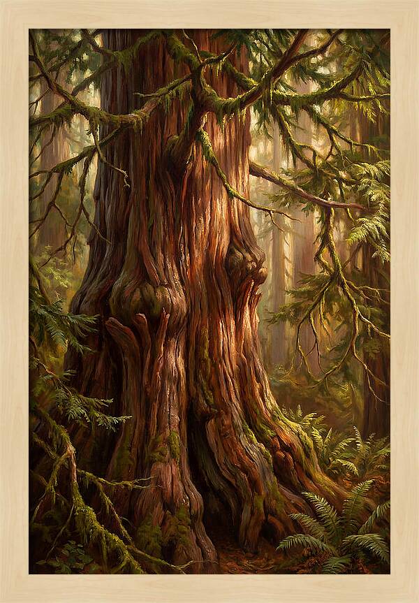 Majestic Redwood Tree