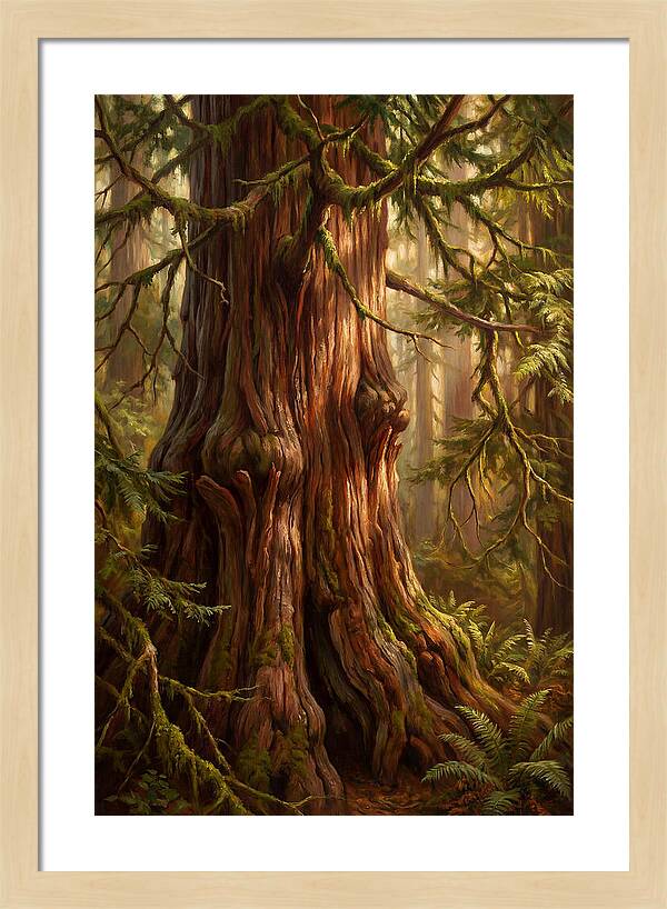 Majestic Redwood Tree