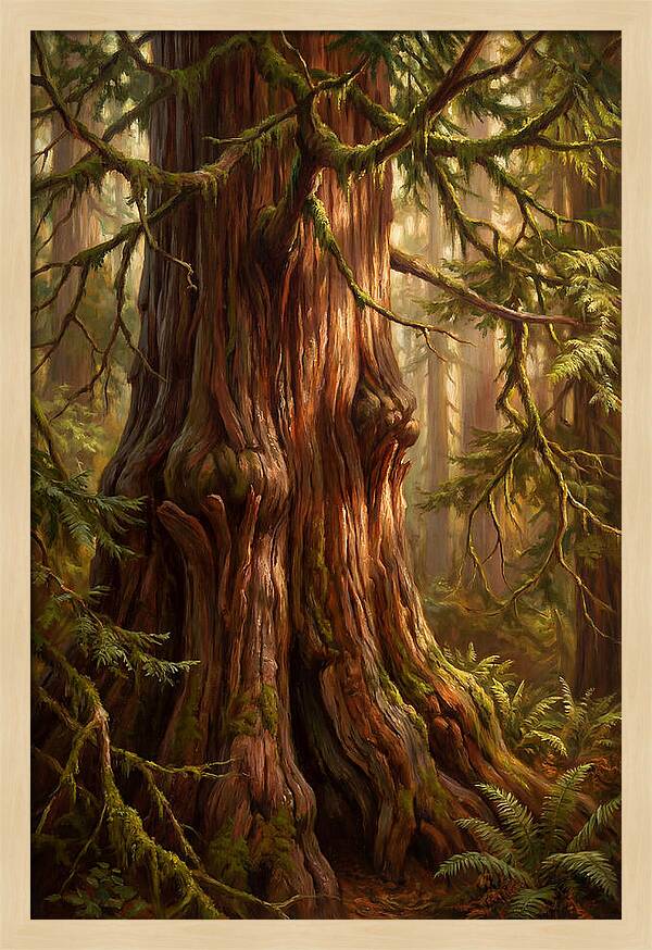 Majestic Redwood Tree