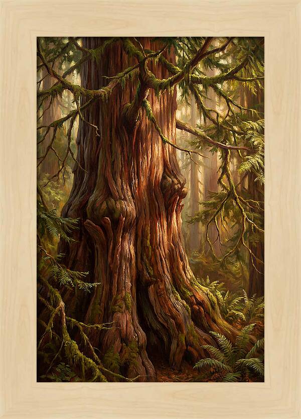 Majestic Redwood Tree