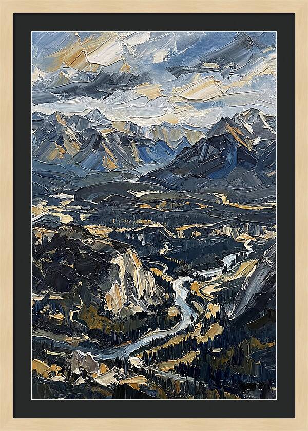 Majestic Rocky Mountain
