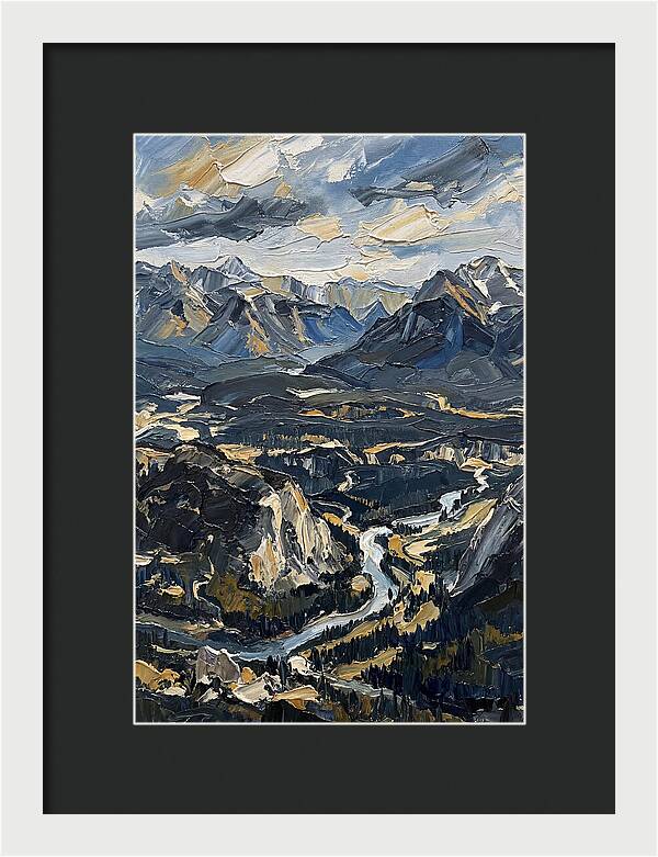 Majestic Rocky Mountain