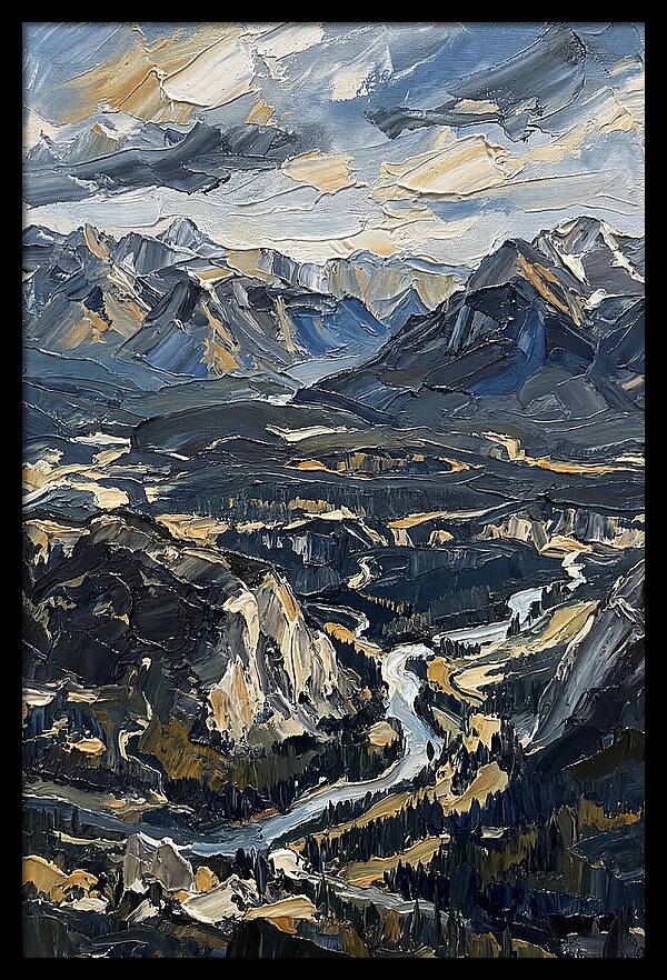Majestic Rocky Mountain