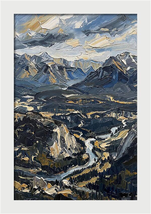 Majestic Rocky Mountain