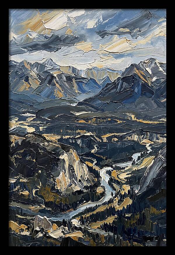 Majestic Rocky Mountain