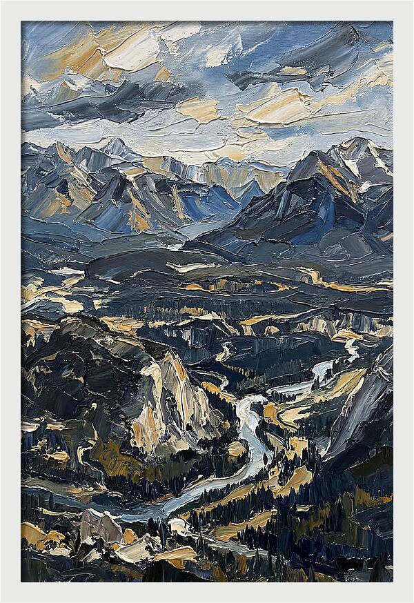 Majestic Rocky Mountain