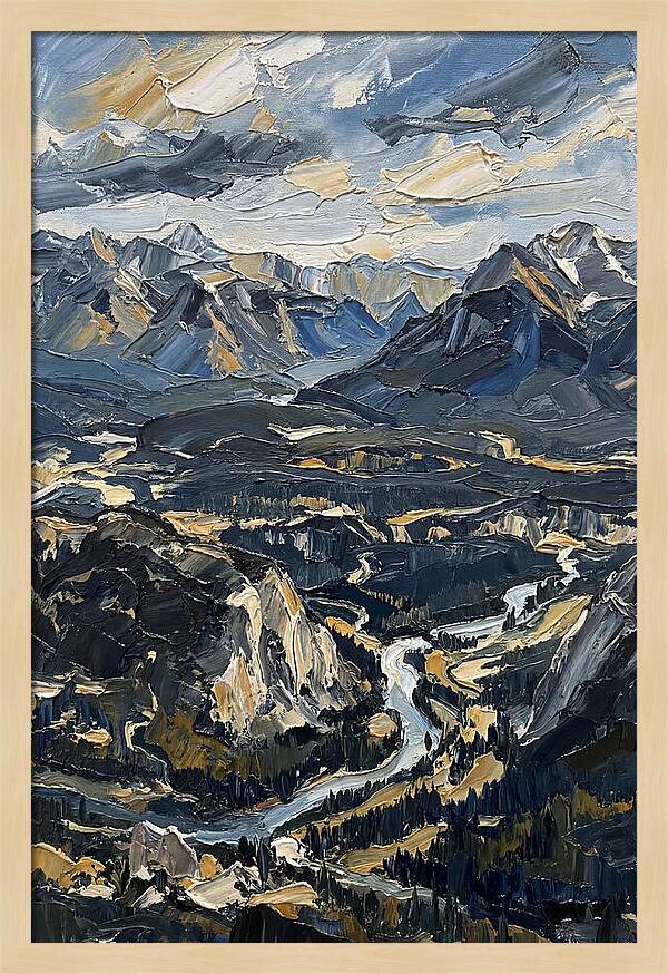 Majestic Rocky Mountain