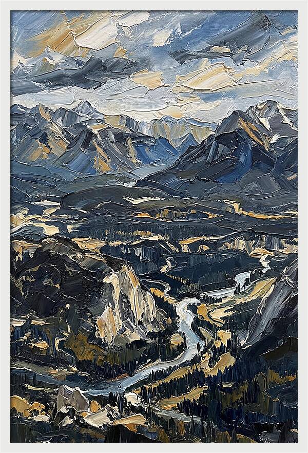 Majestic Rocky Mountain