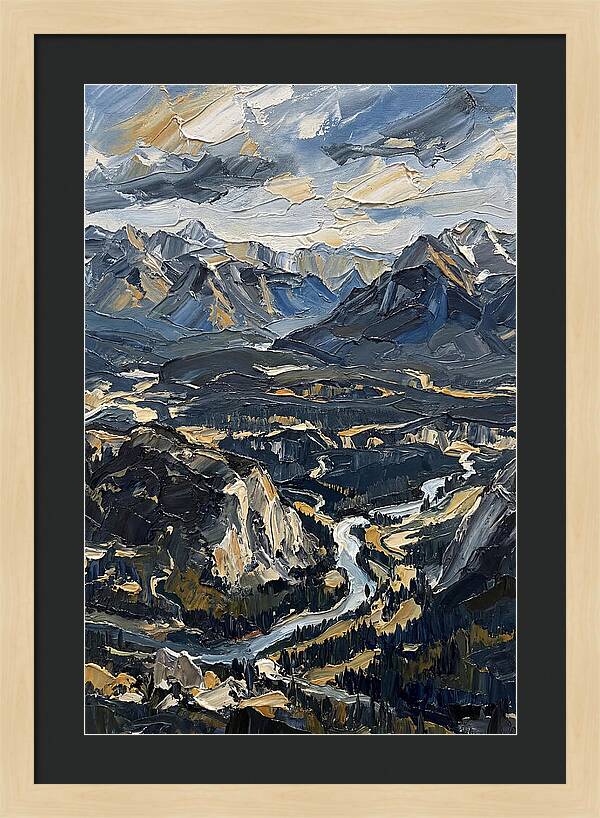 Majestic Rocky Mountain