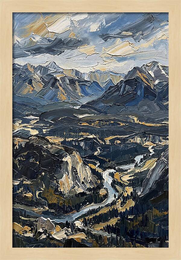 Majestic Rocky Mountain