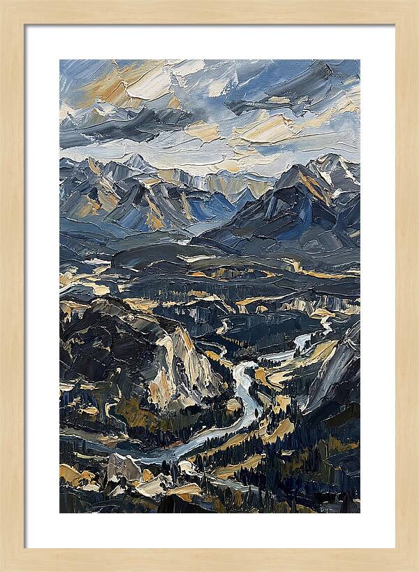 Majestic Rocky Mountain