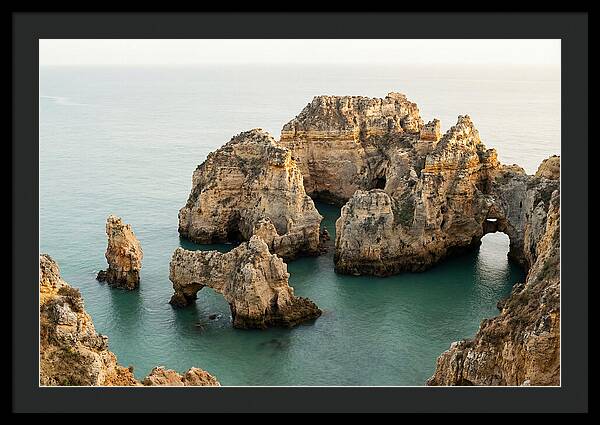 Majestic Sea Arches Of Ponta Da Piedade