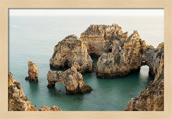Majestic Sea Arches Of Ponta Da Piedade