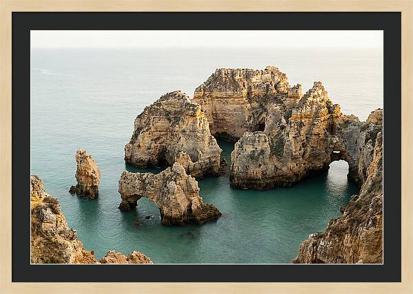 Majestic Sea Arches Of Ponta Da Piedade