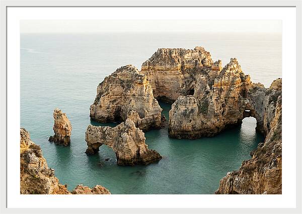 Majestic Sea Arches Of Ponta Da Piedade