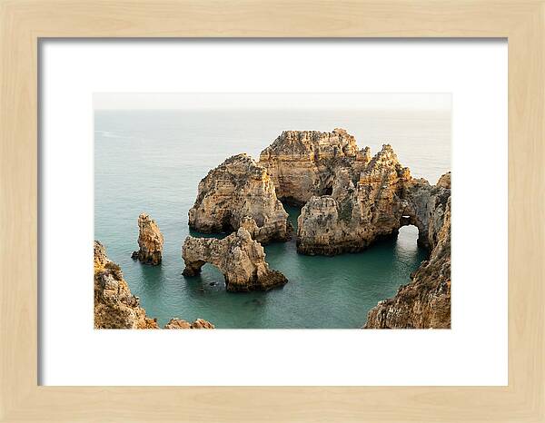 Majestic Sea Arches Of Ponta Da Piedade