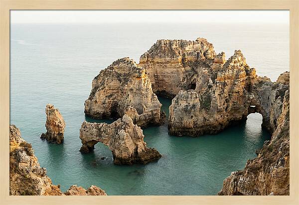 Majestic Sea Arches Of Ponta Da Piedade