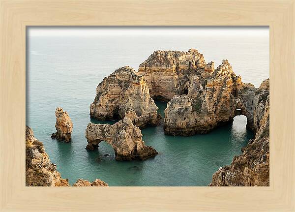 Majestic Sea Arches Of Ponta Da Piedade