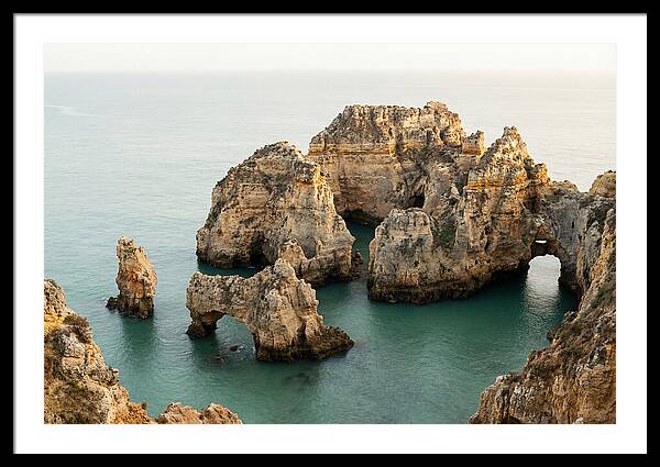 Majestic Sea Arches Of Ponta Da Piedade