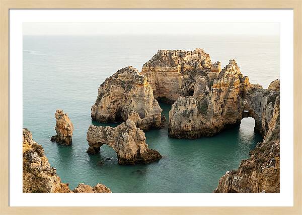 Majestic Sea Arches Of Ponta Da Piedade