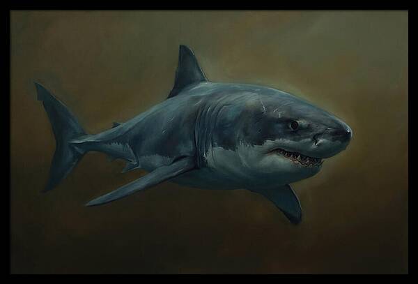 Majestic Shark In Motion