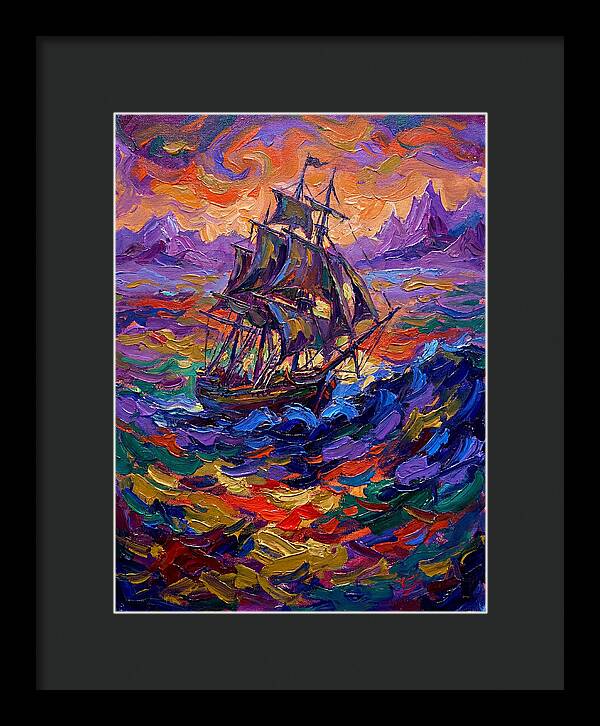 Majestic Ship At Sea