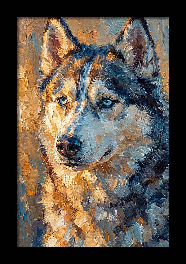 Majestic Siberian Husky