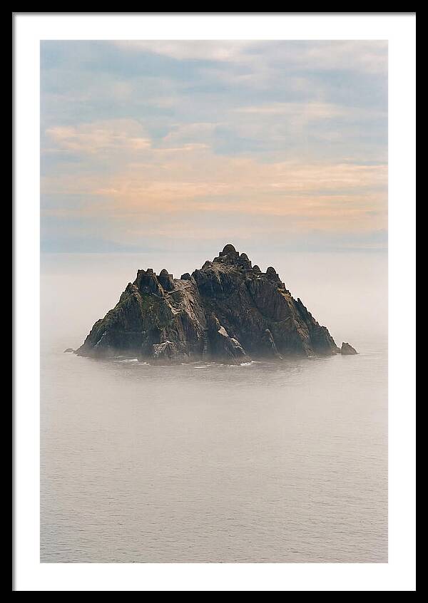 Majestic Skellig Michael Above The Waves