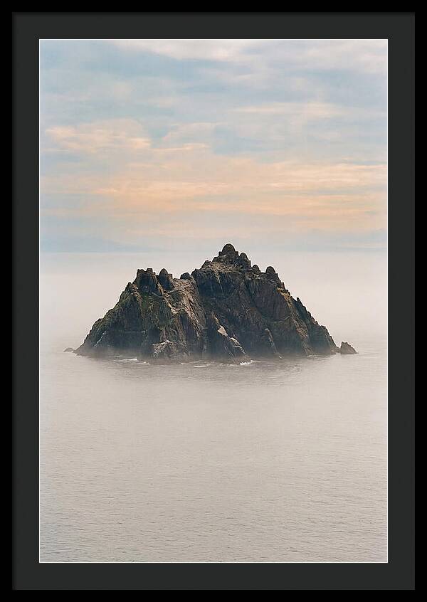 Majestic Skellig Michael Above The Waves