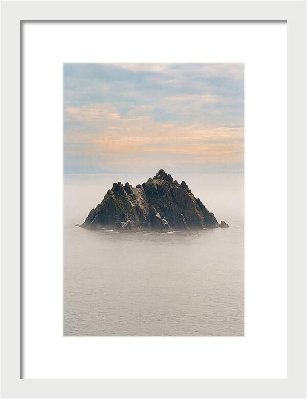 Majestic Skellig Michael Above The Waves
