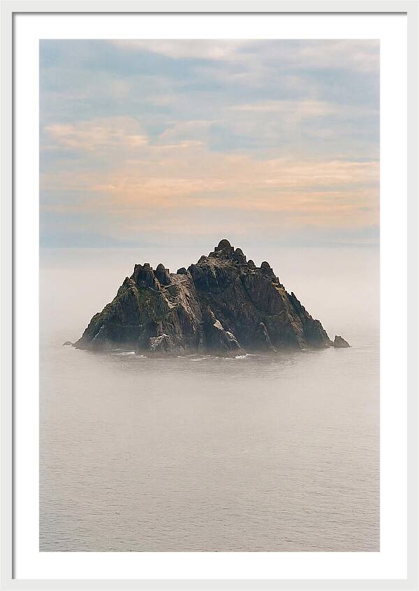 Majestic Skellig Michael Above The Waves