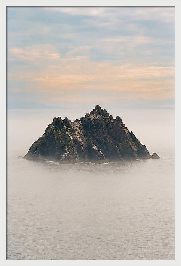 Majestic Skellig Michael Above The Waves