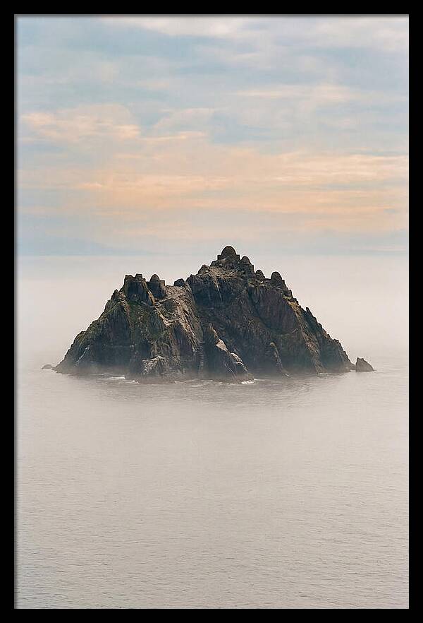 Majestic Skellig Michael Above The Waves