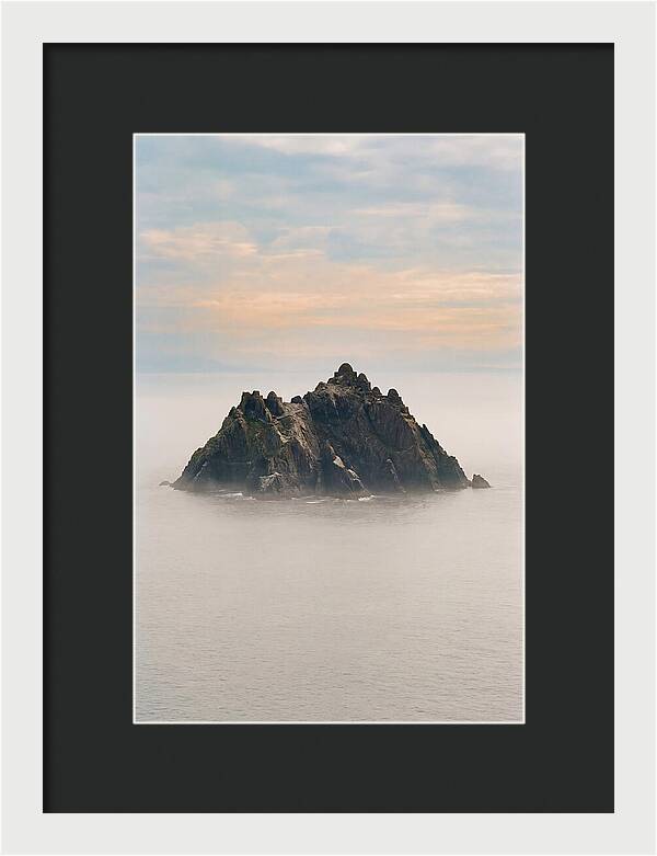 Majestic Skellig Michael Above The Waves
