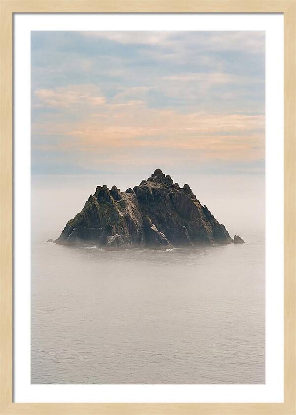 Majestic Skellig Michael Above The Waves