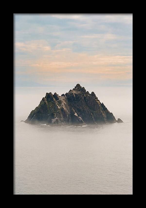 Majestic Skellig Michael Above The Waves